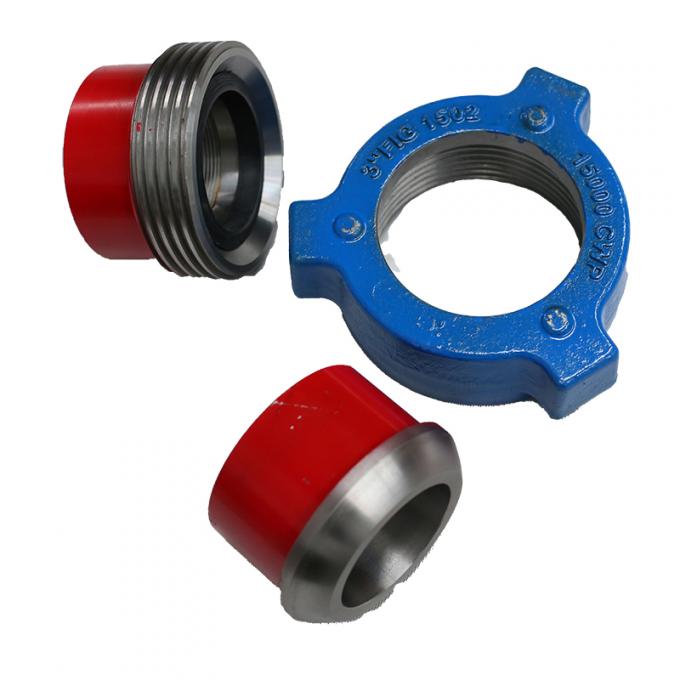 API Fig100, Fig200, Fig206, Fig402, Fig602, Fig1002 NPT Filed Butt Butt Weld FMC Type de type Hammer Unions 14