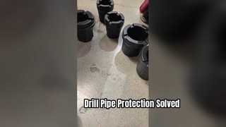 Un examen plus approfondi : 3-1/2 " protecteurs de filetage de tige de forage matière plastique en acier HDPE pour champ pétrolifère
