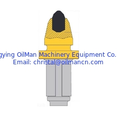 SM06 22mm Trenching Bullet Teeth Carbide avec une pointe conique