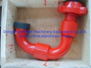 Matériau alliage acier tête de puits Assemblage FMC articulation pivotante coude Union style 50 style 10