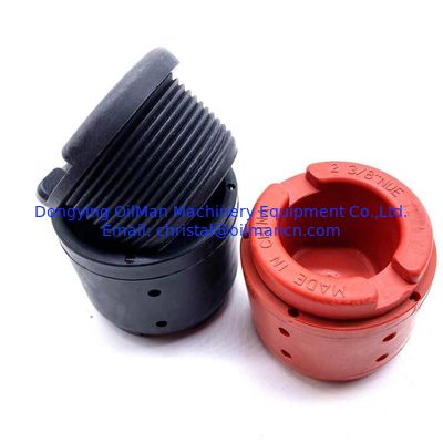 2-3/8 2-7/8 3-1/2 4-1/2 Bouchons en plastique API 5CT de protecteur de fil de tuyauterie d'EUE
