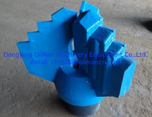 3 ailes PDC Drag Bits Puits de forage d'eau Bits de carbure de tungstène Insérer Drag Bit