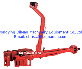 3 1/2"~13 3/8" Outils de manutention Type SB Tongs manuels pour le forage pétrolier