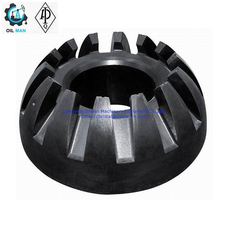 API 16A 7 1/16", 9" 11", 13 5/8" 21 1/4" BOP annulaire élément de conditionnement sphérique ou conique