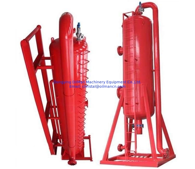 Poor Boy Degasser / séparateur de gaz de boue pour les fluides de forage Système de contrôle solide